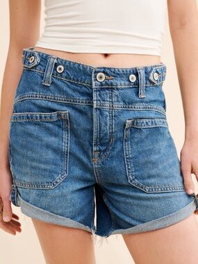 Like new! Free People Palmer Jean Shorts size 27